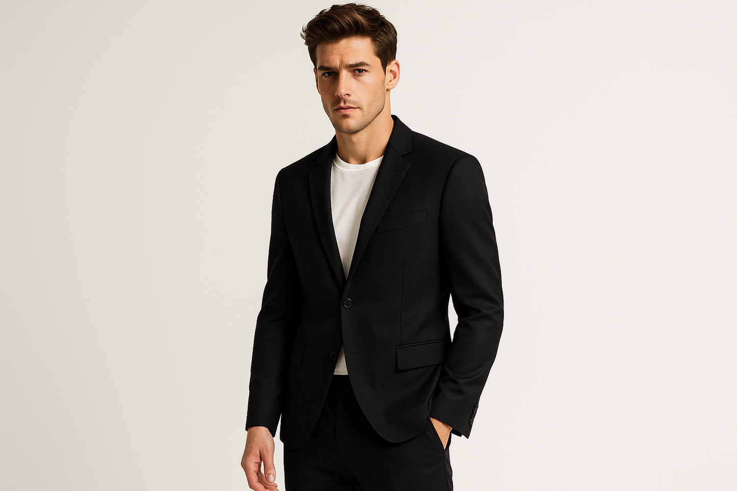 Men's Classic Black Blazer